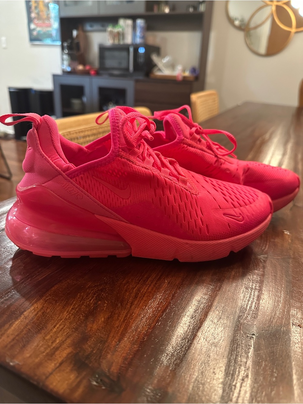 Nike Bright Pink Air Max 270 Sneakers